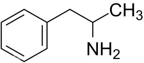 苯丙胺结构式
